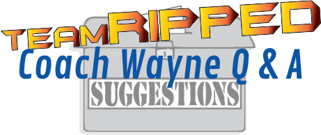 TR Suggestion Box – Some Q & A